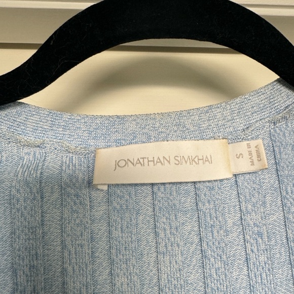 Jonathan Simkhai V Neck Sweater - Picture 4 of 6